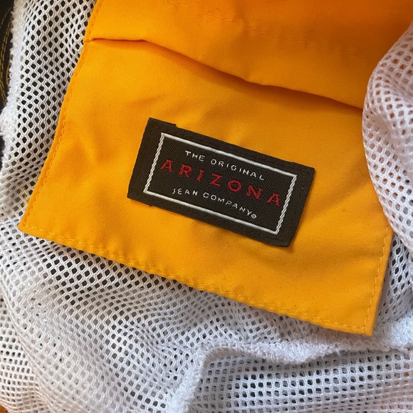 Vintage Arizona Jeans Co. flame swim trunks - Picture 3 of 3